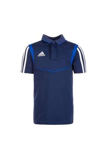 adidas Performance Poloshirt Tiro 19 in dunkelblau / blau