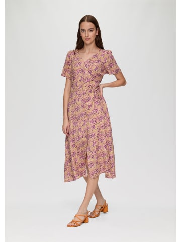 QS Kleid in 83A0_hellbraun