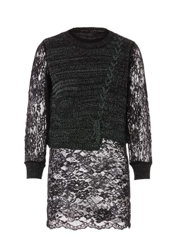 Albee Women Strickpullover in Schwarz