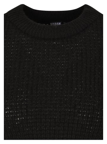 Urban Classics Urban Classics Damen Ladies Short Waffle Sweater in black