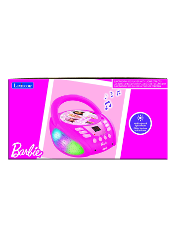 LEXIBOOK® Barbie Bluetooth® CD-Player mit Lichteffekten