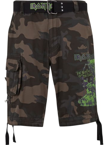 Brandit Cargo Shorts in darkcamo