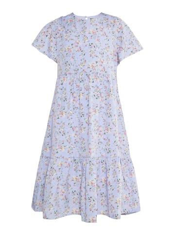 DreiMaster Vintage Mädchen (Kids) Kleid in Hellblau Blume