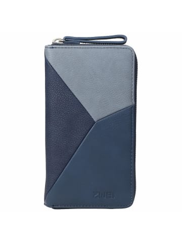 Zwei Jana J2 - Geldbörse 12cc 20 cm (kiwi) in nubuk-blue