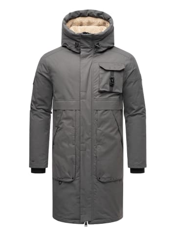 STONE HARBOUR Wintermantel Cyriaan XX in Anthracite