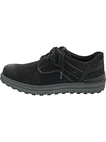 Josef Seibel Emil 24 sportlicher Schnürer Schwarz