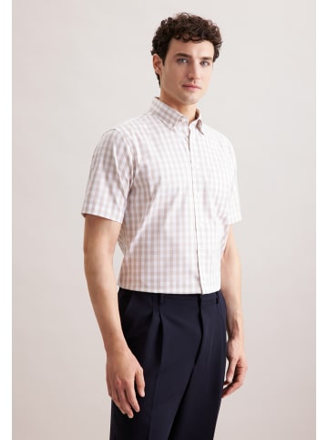 Seidensticker Business Hemd Regular in Beige