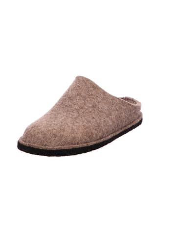 HAFLINGER Hausschuh in beige