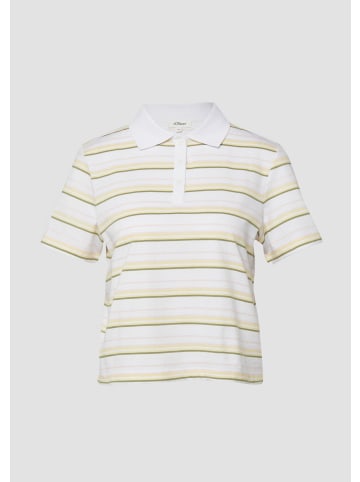 s.Oliver Polo-Shirt in 01G5_weiß