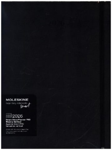 Moleskine Kalender - Moleskine Smart Kalender Pro 2026 für das Smart Writing System,