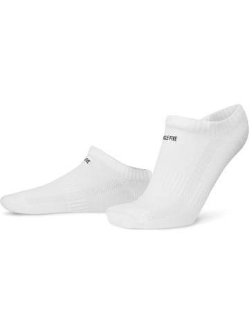 Circle Five 6 Paar Sneaker-Socken inkl. Silikongrip in Weiß