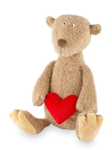 Sigikid Kuscheltier Happy Valentines Ach Good mit Herz BeastsTown in braun