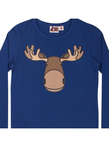 Danefae Langarmshirt Elch in Blau