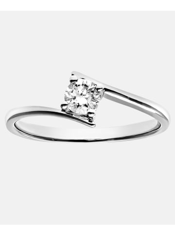 Diamant L'éternel Ring aus 750 Weißgold mit 0.25 Karat Diamant