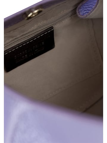 Usha Damen Handtasche in Glänzendes Flieder