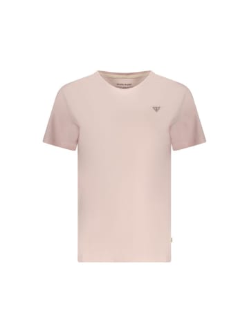 Guess Jeans Rosa Damen T-Shirt aus Baumwolle
