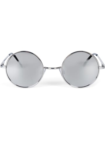 styleBREAKER Sonnenbrille in Silber / Silber verspiegelt