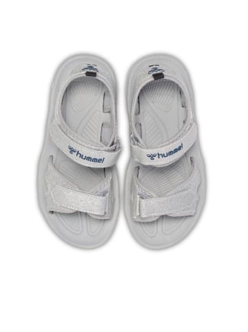 Hummel Hummel Sandal Glitter Unisex Kinder Leichte Design in SILVER