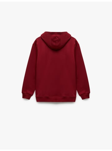 KOTON SWEATSHIRTS in Bordo