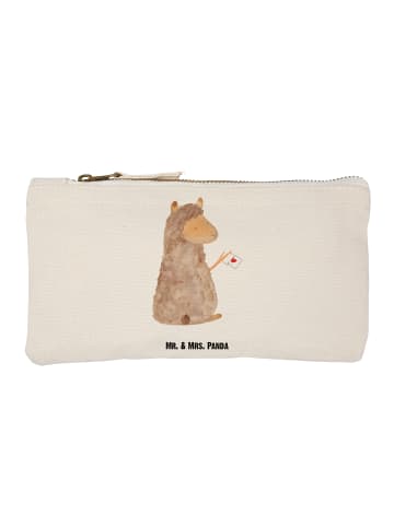 Mr. & Mrs. Panda Mäppchen Alpaka Fahne ohne Spruch in Weiß