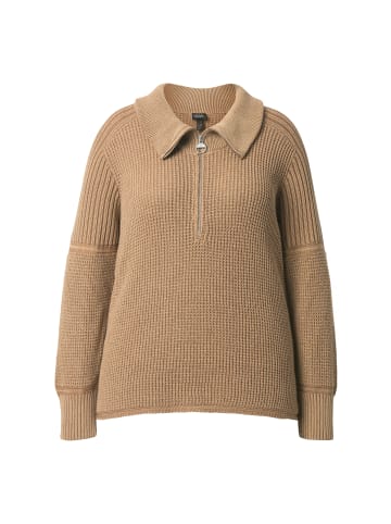 Ulla Popken Pullover in karamell