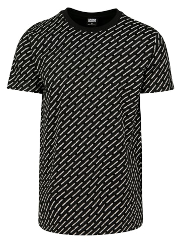 Urban Classics Urban Classics Herren Allover Logo Tee in black