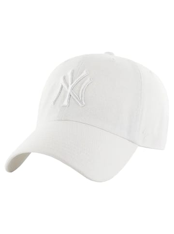 47 Brand 47 Brand New York Yankees MLB Clean Up Cap in Weiß