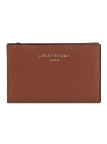 LIEBESKIND BERLIN Lilith Geldbörse RFID Schutz Leder 12 cm in russet