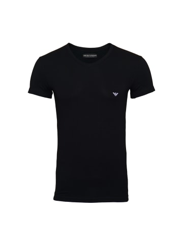 Emporio Armani Shirt 'Logo' in schwarz