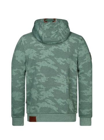 naketano Sweat Hoody Supapimmel Pine Green Melange (Camouflage)
