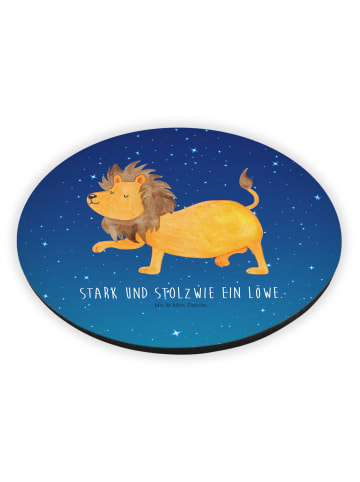 Mr. & Mrs. Panda magnet Sternzeichen Löwe mit Spruch in Sternenhimmel Blau