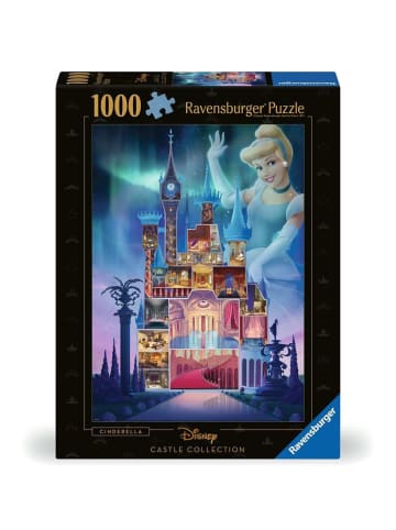 Ravensburger Ravensburger Puzzle 1.000 Teile Disney Castles: Cinderella in bunt