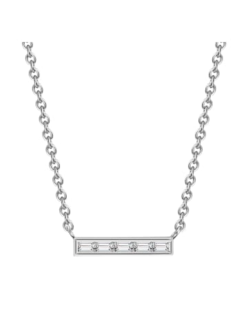 Glanzstücke München Halskette Sterling Silber Zirkonia in silber