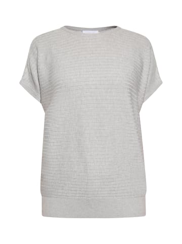 usha WHITE LABEL Damen T-Shirt in GRAU MELANGE