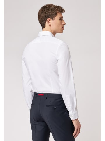 Roy Robson Businesshemd Businesshemd im Extra Slim Fit in weiss