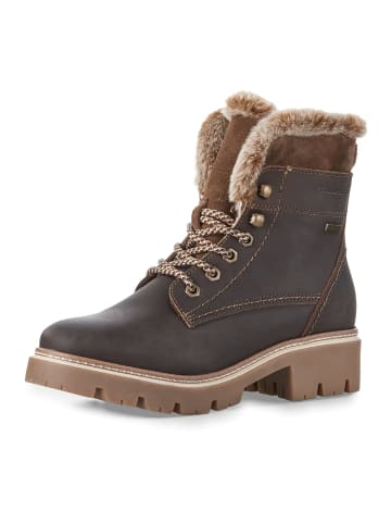 Tamaris Schnürboots in Braun
