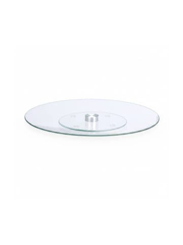 relaxdays 10x Tortenplatte in Transparent - Ø 30 cm