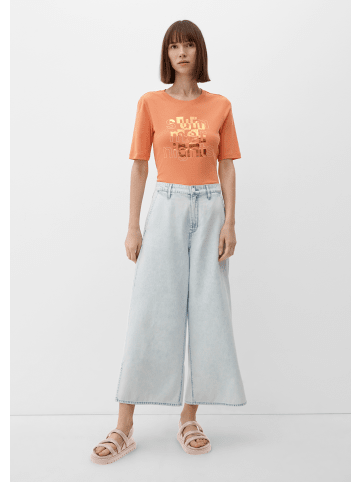 s.Oliver T-Shirt kurzarm in Orange