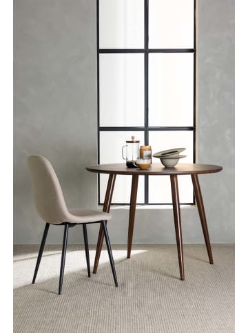 ebuy24 Esstisch Sanford Braun 100 x 100 cm