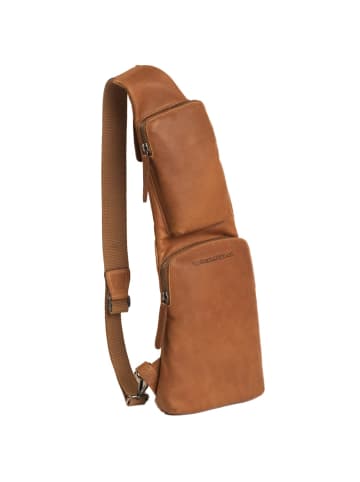 The Chesterfield Brand Logan Umhängetasche Leder 17 cm in cognac