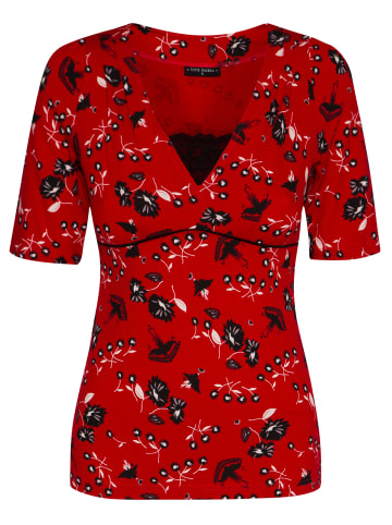 Vive Maria T-Shirt Red Flower in rot allover