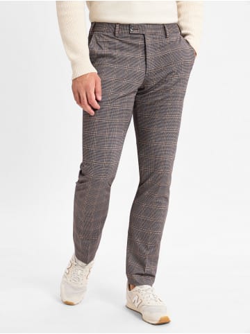 Finshley & Harding London Hose Hoxdon in braun hellgrau - 0001