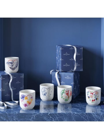 Villeroy & Boch Becher 275 Jahre 290 ml weiß-blau in weiß-blau
