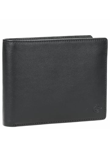 Esquire Logo - Geldbörse 8cc 12.5 cm RFID CARDSAFE in schwarz