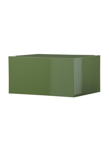 ebuy24 Couchtisch York Dunkelgrün 60 x 80 cm