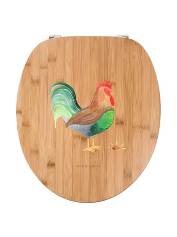 Mr. & Mrs. Panda Klo-Deckel Hahn Korn ohne Spruch in Braun