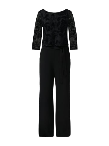 comma Jumpsuit in schwarz