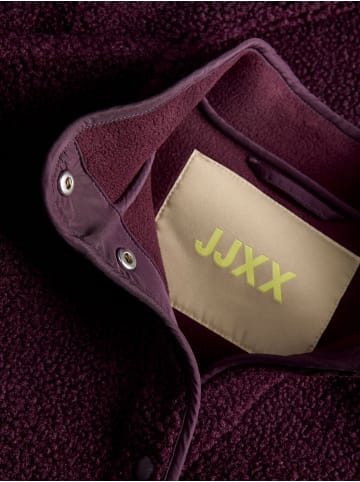 JJXX Teddyfell Jacke in Winetasting