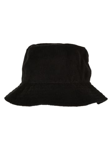 Flexfit Flexfit Accessoires Frottee Bucket Hat in black