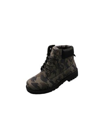 Roadstar Winterstiefel in Camouflage/Schwarz